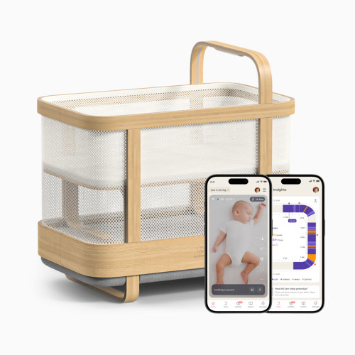 Cradlewise All-In-One Bassinet, Smart Crib, Baby Monitor