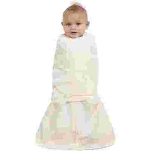 Halo SleepSack Swaddle for Infants, 100% Organic Cotton, Cream, Newborn, Transition Sleep Sack