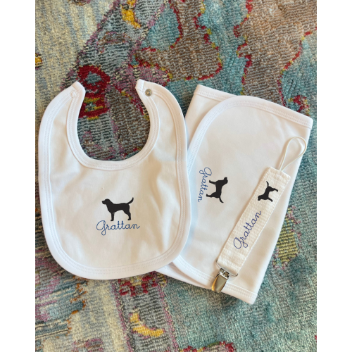 Lab Bib & Burp Coth Bundle