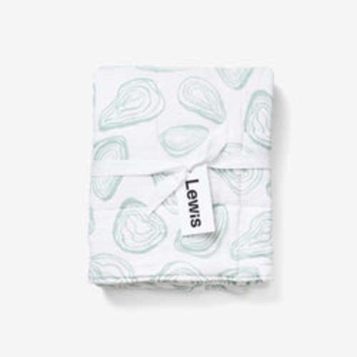 Quilted Baby Blanket - Oyster | Agave – Lewis