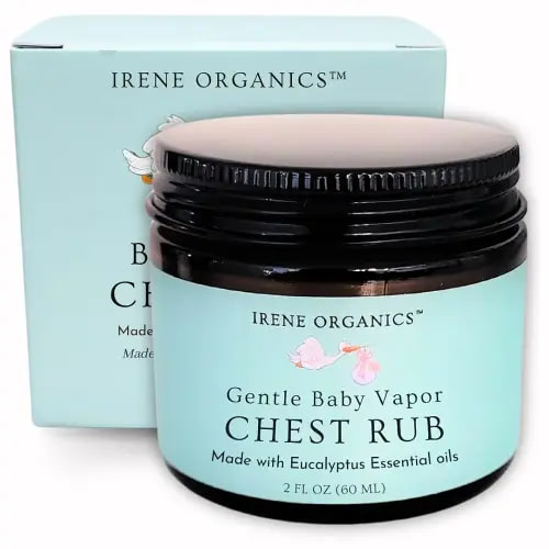 Baby Soothing Vapor Chest Rub Made with Lavender and Eucalyptus Essential Oils and all Natural Ingredients, Petroleum Free, For All Ages, Infants, Kids and Adults - 2oz