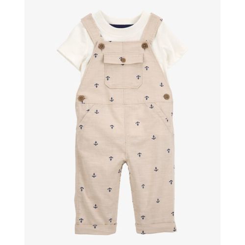 Baby 2-Piece Anchor Tee & Overall Set - Carter's | Carter's