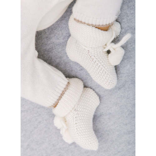 Buy Little White Booties | Trotters Childrenswear – Trotters Childrenswear USA
