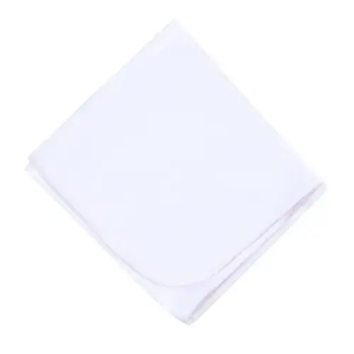 Magnolia Baby Girl Essentials Receiving Blanket with Pink Trim