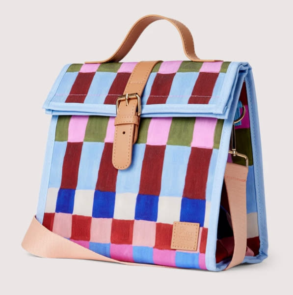 The Satchel - Lunch Bag - Hopscotch – The Somewhere Co. USA