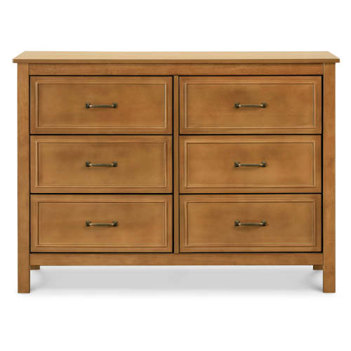 DaVinci Charlie 6-Drawer Double Dresser in Chestnut | Modern Nursery™