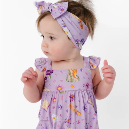 Rapunzel Baby Bubble Romper