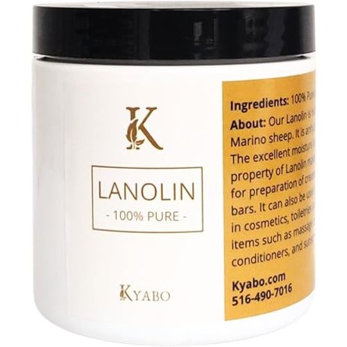 LANOLIN 1 lb. USP Grade Anhydrous 100% Pure Skin Moisturizer