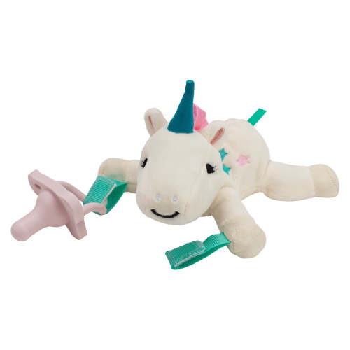 Dr. Brown’s® Lovey Pacifier and Teether Holder, Unicorn