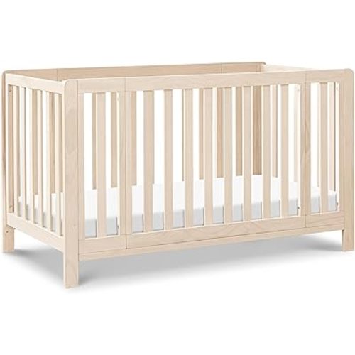 Carter's by DaVinci Colby Grow 6-in-1 Convertible Crib - Portable Bassinet to Full-Size Baby Crib w/Removable Wheels, Toddler Bed, Junior, Full-Size Bed - GREENGUARD Gold Certified - Easy to Assemble