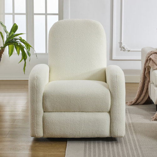 Ebern Designs Peytynn Upholstered Manual Recliner | Wayfair