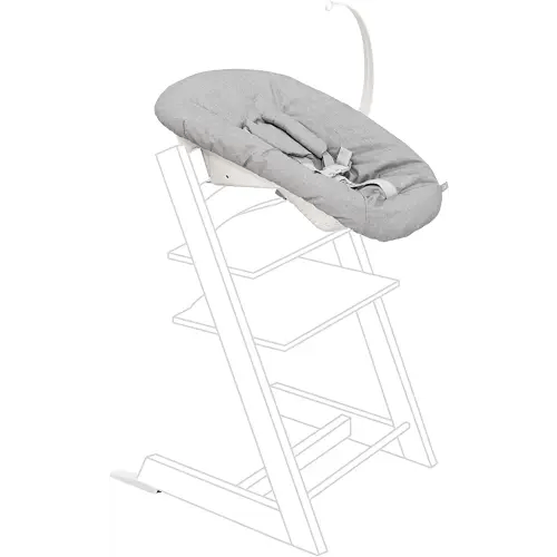 Tripp Trapp Newborn Set, Grey - Convert The Tripp Trapp Chair into Infant Seat for Newborns Up to 20 lbs - Cozy, Safe & Simple to Use - Compatible with Tripp Trapp Models After May 2003