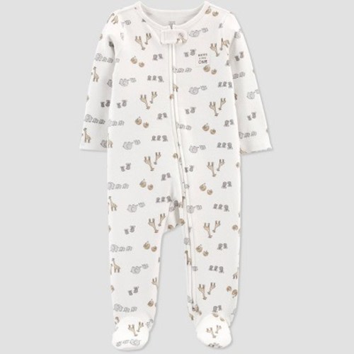 Carter's Just One You® Baby Safari Interlock Sleep N' Play - Beige - NB