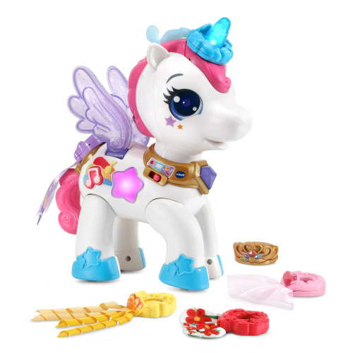 VTech Style & Glam On Unicorn with Accessories, Baby and Toddler Toys