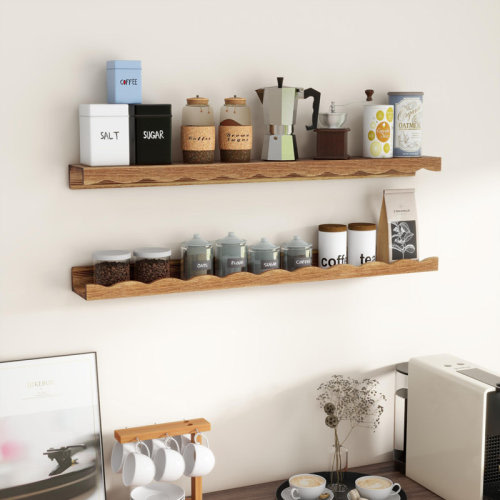 Latitude Run® Malchand 2 Piece Pine Nursery Book Shelf & Reviews | Wayfair