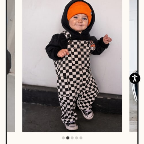Classic Checker Overalls