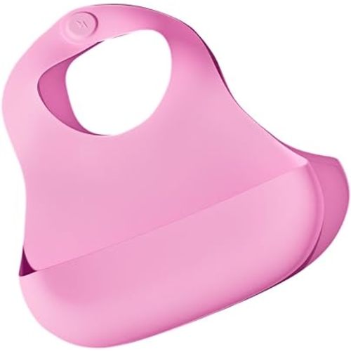 Magnetic Silicone Baby Bib – Waterproof, Dishwasher Safe, BPA Free Food-Grade, Feeding Bib for Infants and Toddlers