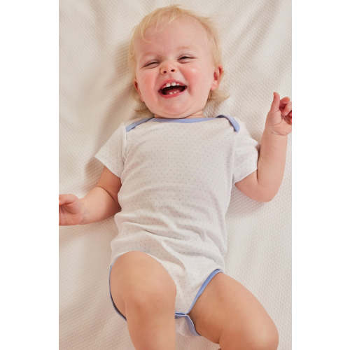 LAKE | Baby | Pima Cotton Pajamas | English Rose Baby Bodysuit Bundle