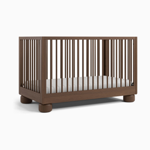Storkcraft Sorrento Deluxe 3-in-1 Convertible Crib with Toddler Guardrail - Hazelnut
