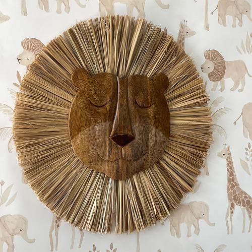 Lion Wall Art - Lion Wall Decor | Crane Baby