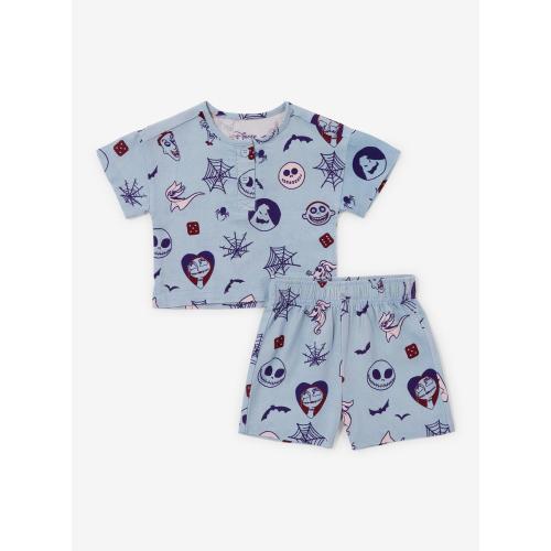 Disney The Nightmare Before Christmas Characters Allover Print Infant T-Shirt & Shorts Set - BoxLunch Exclusive