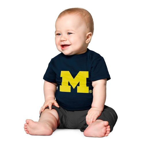 Little King NCAA Infant Big Logo T-Shirt-Boys & Girls-100% Cotton- Sizes 6M 12M 18M