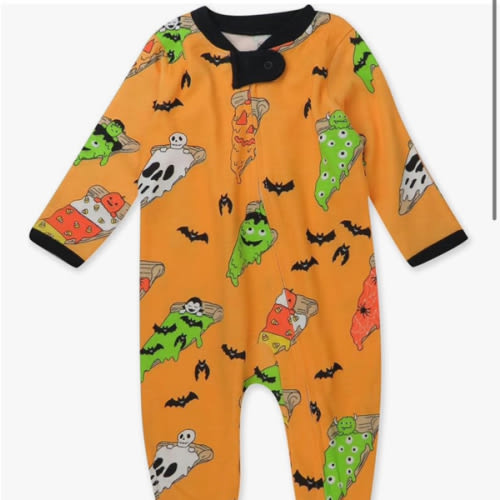 HonestBaby Celebration Sleep & Play Footed One-Piece Pajama Sleeper 100% Organic Cotton