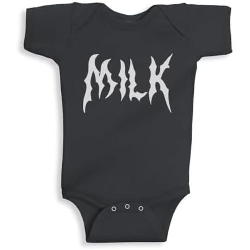 TATY Kids Milk Goth Font Baby Infant Bodysuit
