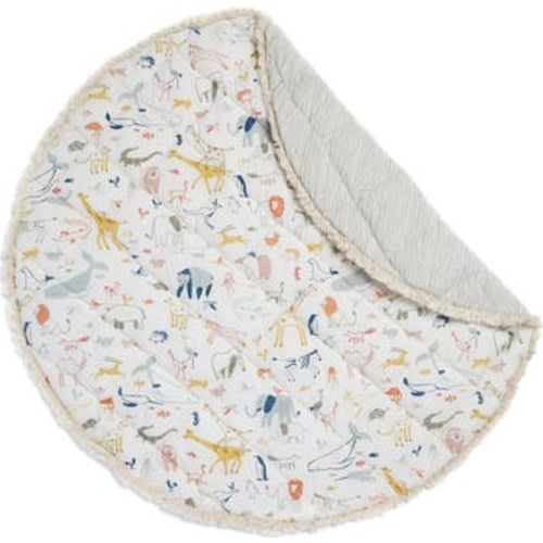 Into the Wild Round Reversible Play Mat