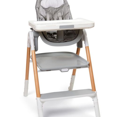 Grey Sit-To-Step High Chair | skiphop.com