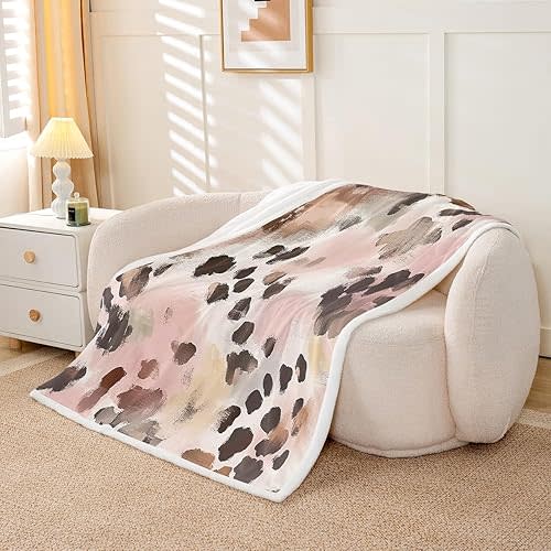 Thow Blanket - Abstract Leopard Print
