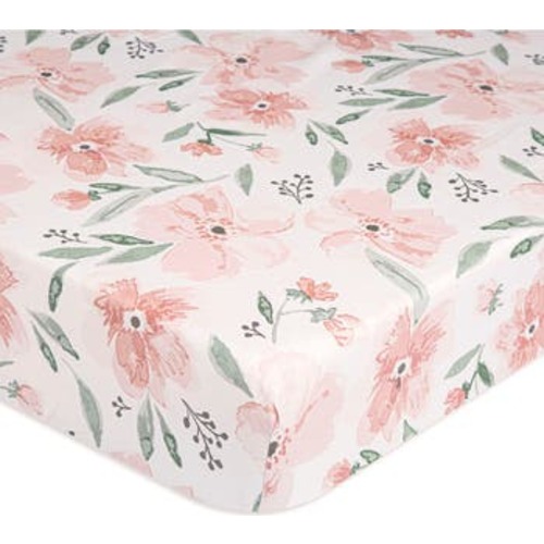Cotton Sateen Fitted Crib Sheet