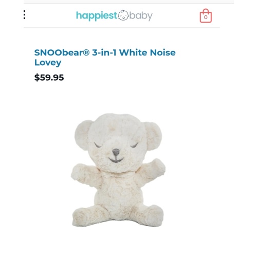 SNOObear | White Noise Machine for Babies – Happiest Baby