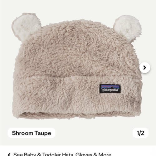 Patagonia Baby Furry Friends Fleece Hat