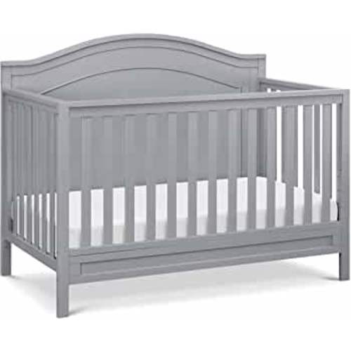 DaVinci Charlie 4-in-1 Convertible Crib in Grey, Greenguard Gold Certified