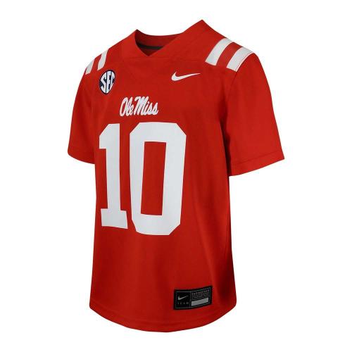 TODDLER OLE MISS SEC NO 10 FOOTBALL JERSEY