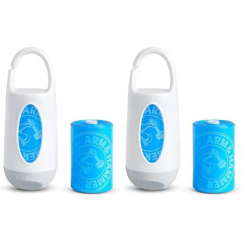 Munchkin® Arm and Hammer Diaper Bag Dispenser and 24 Diaper Disposal Bags (Pack of 2)