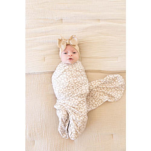 TAN CHEETAH | SWADDLE