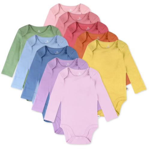 10-Pack Organic Cotton Long Sleeve Bodysuits | Honest Baby Clothing