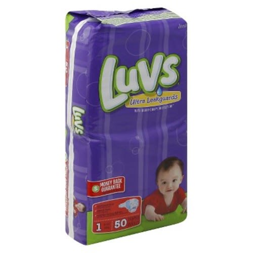Luvs Diapers Jumbo Pack - Size 1 (48 Count)