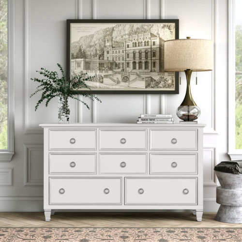 Felder 8-Drawer Solid Wood Dresser