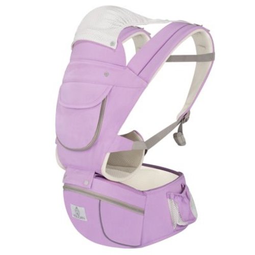 AGUDAN Baby Carrier with Hip Seat, 6 in 1 Ergonomic Unisex Waist Stool, 0-36 Months