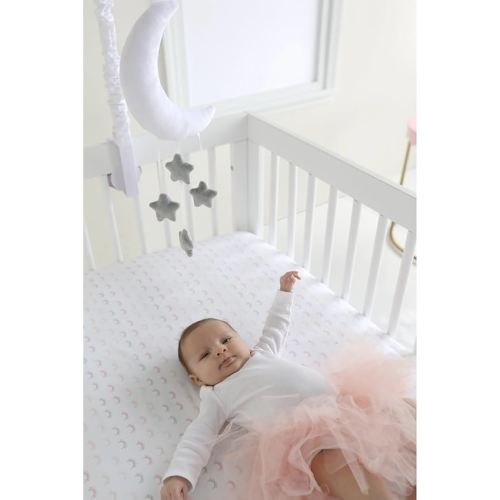Trend Lab Celestial Baby Crib Mobile with Music, Crib Mobile Arm Fits Standard Crib Rails