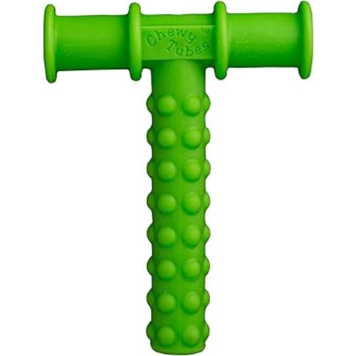 Chewy Tubes - Oral Motor Chewing Tool, Safe, Non-Toxic, Latex & Phthalate Free, Green