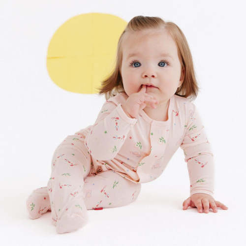 rodeo drive pink modal magnetic parent favorite footie