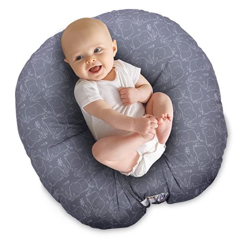 Boppy Original Newborn Lounger, Elephant Picnic