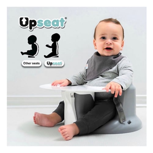 Upseat Baby Floor Chair and Booster Seat with Tray in