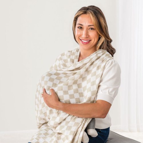 Itzy Ritzy Muslin Breastfeeding Boss Nursing Cover