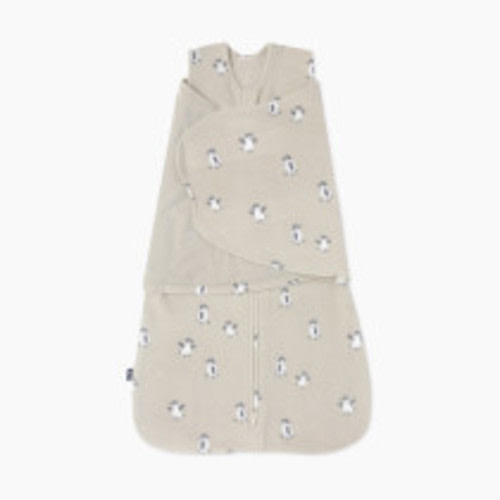 Halo SleepSack Swaddle Micro Fleece - Penguin Pals, Newborn