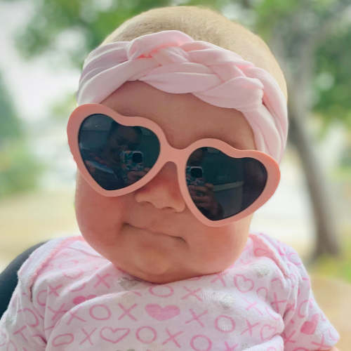 Topanga Hearts: ro•sham•bo Baby Sunglasses